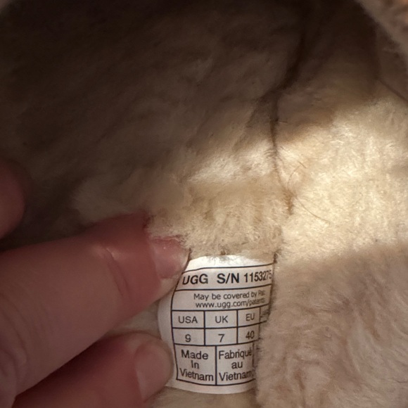 UGG Chestnut Suede Slip-On Shoes - Picture 3 of 3